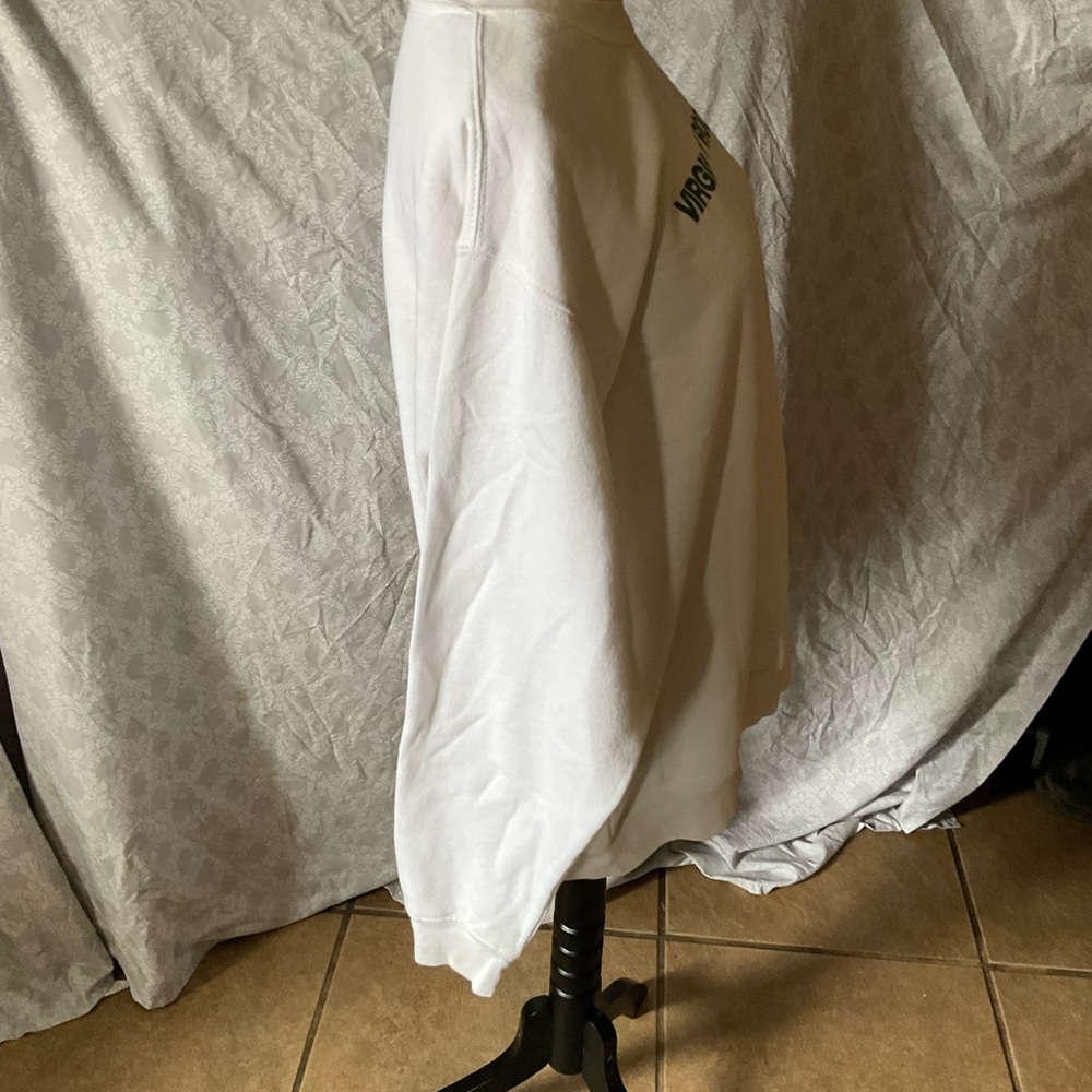 Virginity Rocks® White Crewneck Sweatshirt - Picture 5 of 6